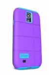 IFROGZ Cocoon TPU Gel Case for Samsung Galaxy S4 i9500/i9505 Purple/Light Blue GS4CN-PRBL